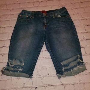 tommy hilfigerred Label Women's blue jean Bermuda Shorts Size 9